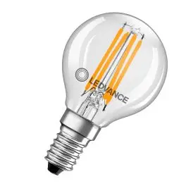 Ledvance E14 LED Pære Classic P 40 Filament P 4W 827 Clear E14 2700K 470lm 300° IP20 - Krone E14 LED pærer