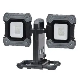 Ledvance LED Arbejdslampe LED WORKLIGHT VALUE FLEX 2x30W 865 60 W 6500K 6450lm 110° IP65 sort - Arbejdslamper