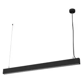 Ledvance Office Line Cuboid Suspended 42W 840 DIM Black 4000K 4400lm 105° IP20 sort dæmpbar - Kontorarmaturer