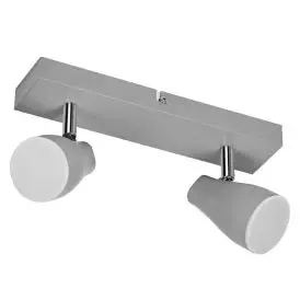 Ledvance LED Spot Spot Pear 2 X 4.3W 2700K GU10 8,60 W 420lm 36° IP20 grå - LED spots og skinnespots