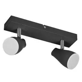 Ledvance LED Spot Spot Pear 2 X 4.3W 2700K GU10 8,60 W 420lm 36° IP20 sort - LED spots og skinnespots