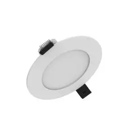 Ledvance LED Downlight DL SLIM ALU D100 V 8W ML 83040 WT 8 W / 6 W / 4 W 3000K 800lm 90° IP44/IP20 hvid - Slim LED downlights