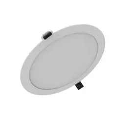 Ledvance LED Downlight DL SLIM ALU DA D205 V 19WML83040 WT 19 W / 10,5 W 3000K 2000lm 90° IP44/IP20 hvid dæmpbar - Slim LED downlights