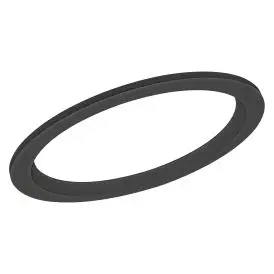 Ledvance LED Downlight DL CMFT EXCH RING D200 BK sort - Tilbehør til downlights
