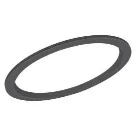 Ledvance LED Downlight DL CMFT EXCH RING D250 BK sort - Tilbehør til downlights