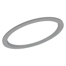Ledvance LED Downlight DL CMFT EXT RING D240 GY grå - Tilbehør til downlights