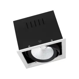 Ledvance LED Spot SPOT MULTI 1 X 30W 4000K FL WT/BK 2700lm 38° IP20 hvid - Indbygningsspots