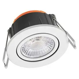 Ledvance LED Spot SP CBO ADJ V 6W CPS DIM 60DEG IP65 WT 6 W / 4 W 2700K 600lm IP65/IP20 hvid dæmpbar - Indbygningsspots