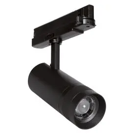 Ledvance LED Skinnespot TR SP ZOOM DIM P 30W 930 BK 3000K 3600lm 18° 18,9cm IP20/IP20 sort dæmpbar - LED spots og skinnespots