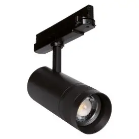 Ledvance LED Skinnespot TR SP ZOOM DIM P 20W 93040 BK 3000K 1600lm 21° 18,9cm IP20/IP20 sort dæmpbar - LED spots og skinnespots