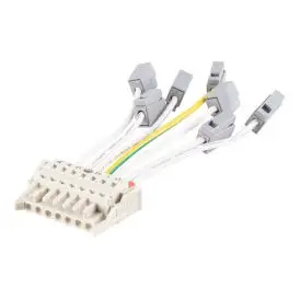 Ledvance LED Lysbåndsarmatur TRUSYS UNIV FEED IN 7P hvid - TruSys Universal lysbåndsarmaturer
