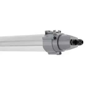 Ledvance Fugt- og Støvtæt LED Armatur DP MAX EL 600 S 18W 840 VW IP69 4000K 2000lm 133° IP66/IP69K grå - 60 cm