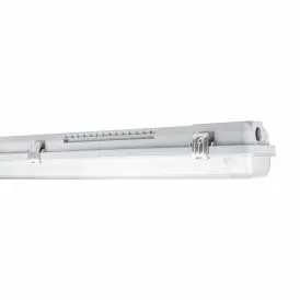 Ledvance Fugt- og Støvtæt LED Armatur DP HOUSING 1500 P 2XLAMP IP65 grå - Professionelle LED armaturer