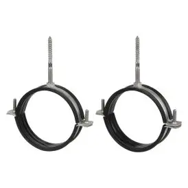 Ledvance Fugt- og Støvtæt LED Armatur DP MAX MOUNTING TUBE CLAMPS V4A sølv - Fugt- og støvtætte LED armaturer
