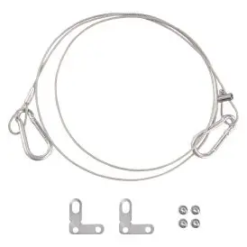 Ledvance LED Panel PANEL SECURITY KIT 4x stål - LED paneler