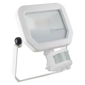Ledvance LED Projektør FL PFM 10 W 3000 K SYM 100 S WT 1100lm IP65 hvid - LED projektører med sensor