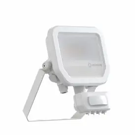 Ledvance LED Projektør FL 10 SN P 8W 1K2LM 840 PS SY100 WT 8 W / 6 W 4000K 1200lm IP65 hvid - LED projektører med sensor