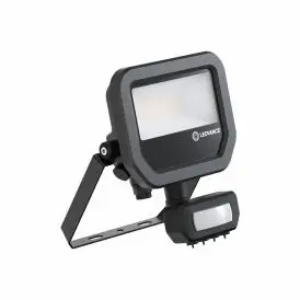 Ledvance LED Projektør FL 10 SN P 8W 1K2LM 840 PS SY100 BK 8 W / 6 W 4000K 1200lm IP65 sort - LED projektører med sensor