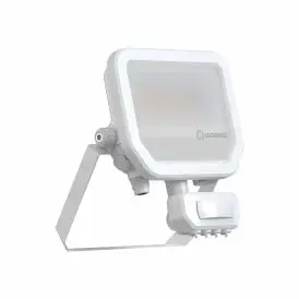 Ledvance LED Projektør FL 20 SN P 17W 2K4LM 830 PS SY100 WT 17 W / 11 W 3000K 2200lm IP65 hvid - LED projektører med sensor