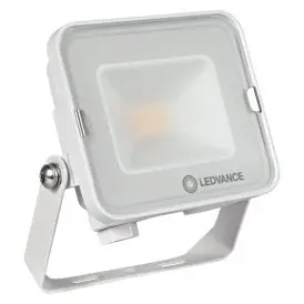 Ledvance LED Projektør FL COMP V 10W 840 SYM 100 WT 4000K 1000lm IP65 hvid - Projektører til hjem og mindre arealer