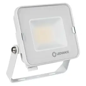 Ledvance LED Projektør FL COMP V 20W 865 SYM 100 WT 6500K 2000lm IP65 hvid - Projektører til hjem og mindre arealer