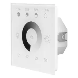 Ledvance Betjeningsenhed MANUAL CONTROL UNIT TOUCH DALI-2 2,70 W IP20 hvid dæmpbar - Lysstyring