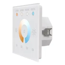 Ledvance Betjeningsenhed MANUAL CONTROL UNIT TOUCH DALI-2 TW 2,70 W IP20 hvid dæmpbar - Lysstyring