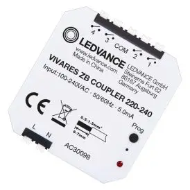 Ledvance VIVARES ZB COUPLER 0,30 W IP20 hvid - Andre smart home-enheder
