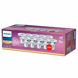 Philips LED-spot 4,6W GU10 2700K 36° – 10-pak - GU10 LED spotpærer
