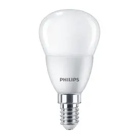 Philips LED-pære P45 2,8W E14 2700K mat - Krone E14 LED pærer