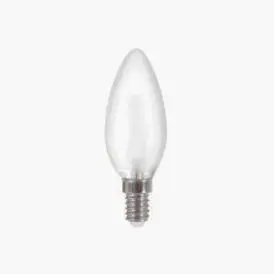 LED KERTEPÆRE MAT 4W E14 470LM 2700K - Kerte E14 LED pærer