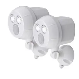 Mr Beams UltraBright Spotlight 2-Pak Hvid - 