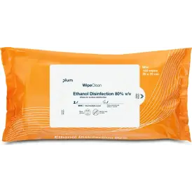 Plum WipeClean Desinfektion Wipes Mini 80% 100 stk. - HYGIEJNE & BESKYTTELSE