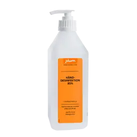 Plum H&aring;nddesinfektion 85% Flydende 600 ml pumpefl. - HYGIEJNE & BESKYTTELSE