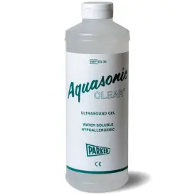 Parker Aquasonic Clear Ultralydsgel, 1 liter m. doseringstud - 