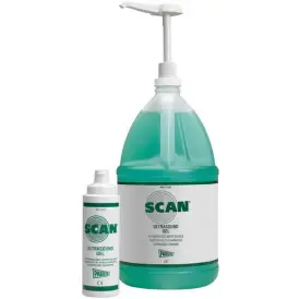 Parker Scan Ultralydsgel ScanPAC indeholder 4x 3,8 liter, 2 tommer flasker, 1 pumpe - 